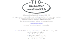 Desktop Screenshot of investmentclub.neuhofen.at